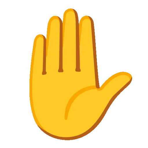 ✋